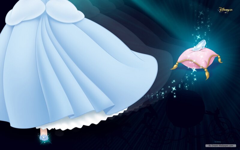 Cinderella's Glass Slipper — Blue