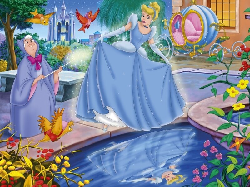 Cinderella's transformation scene