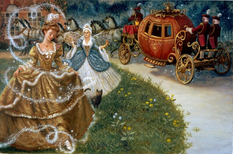 Cinderella Transformation — Gold