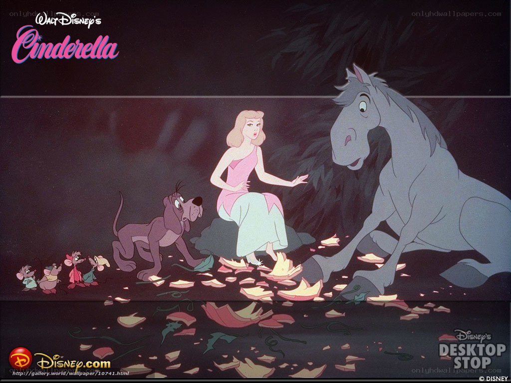 Cinderella with animals