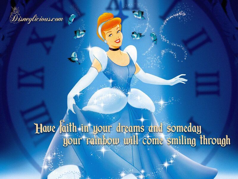 Cinderella with birds