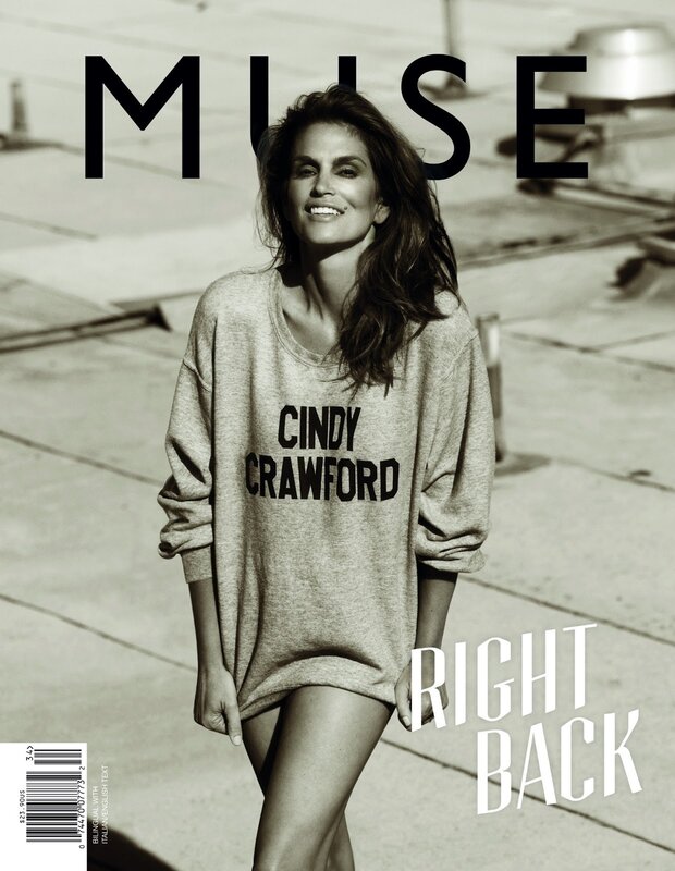 Cindy Crawford on Muse cover