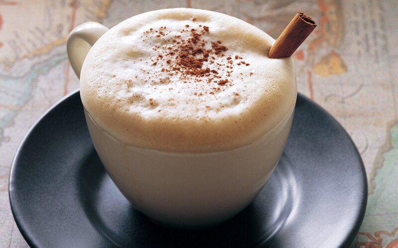 Cinnamon coffee drink