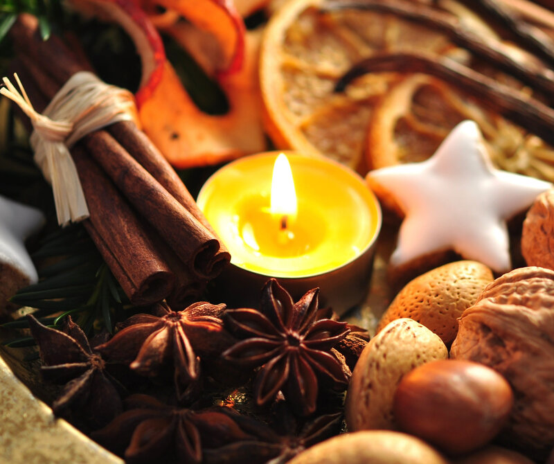 Cinnamon Sticks and Star Anise — Brown, Cozy