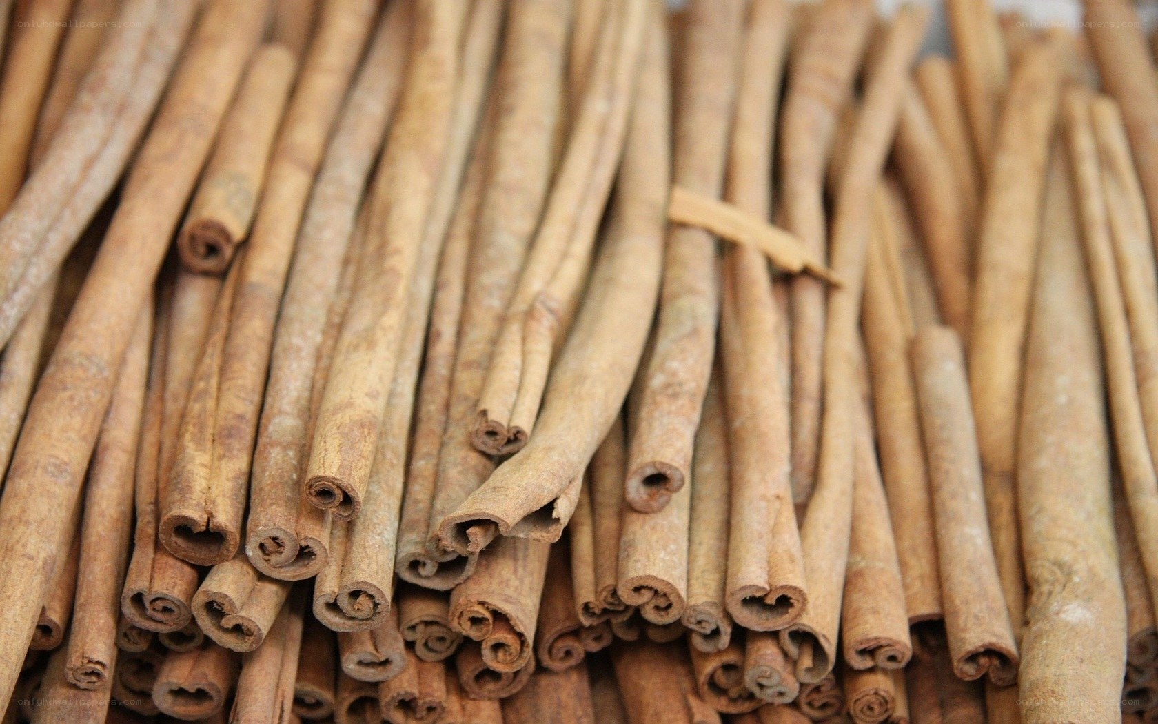 cinnamon sticks in a pile