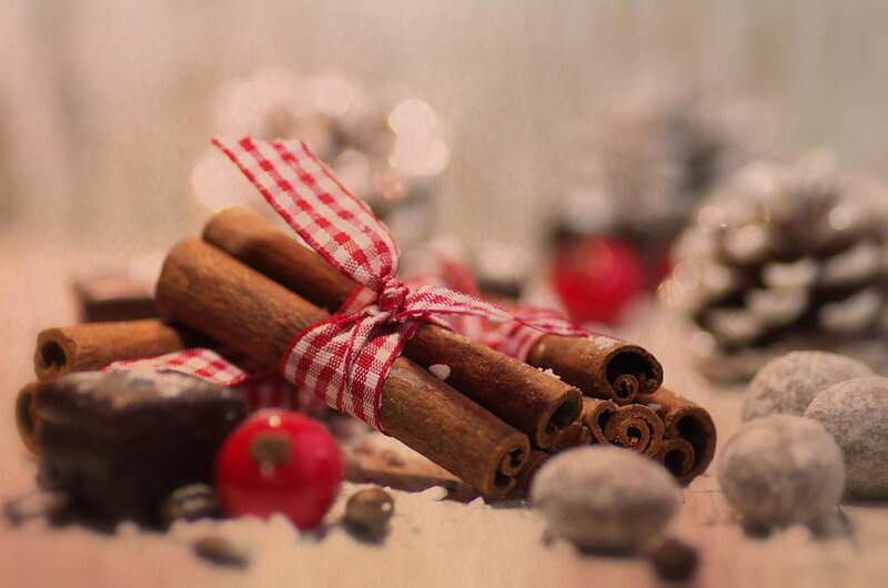 Cinnamon Sticks with Ribbon — Brown