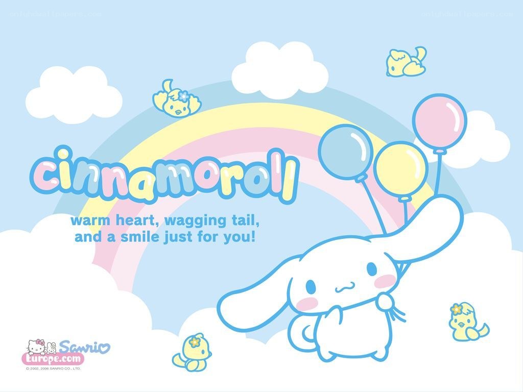 Cinnamoroll with balloons