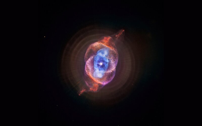 Circinus Nebula in space