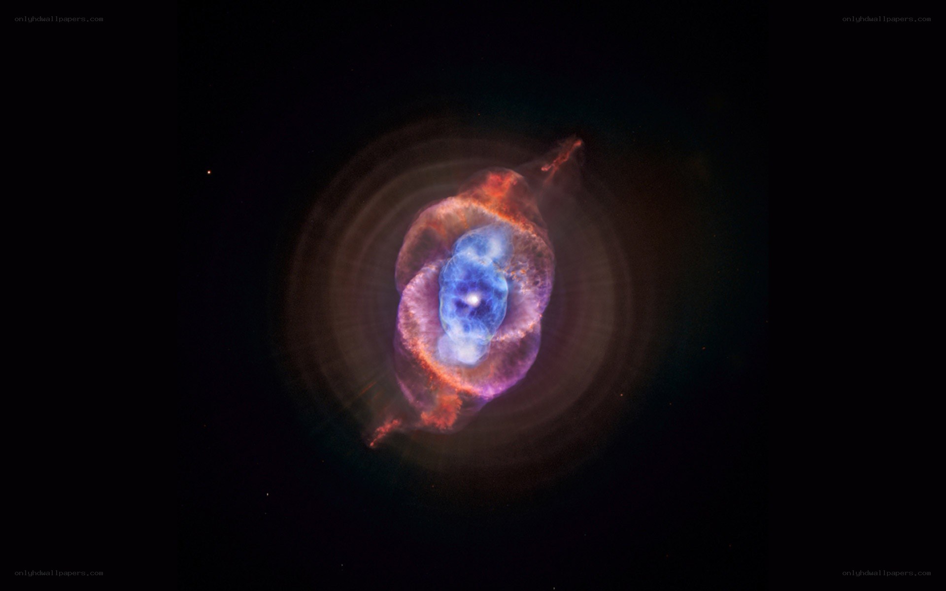 Circinus Nebula in space