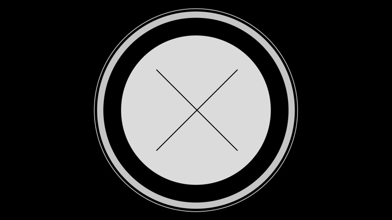 Circle with Cross Symbol
