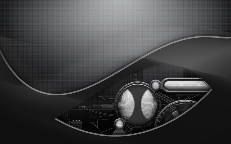 Circuit Board Components — Black