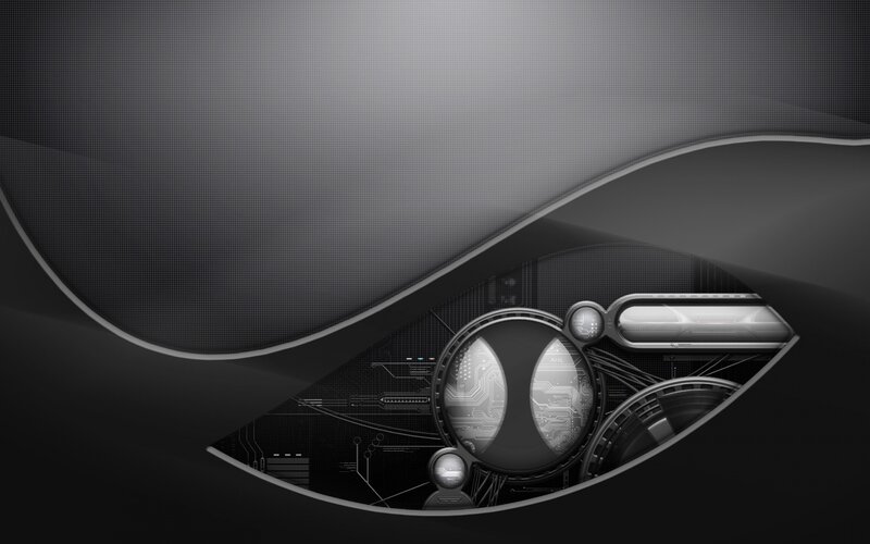 Circuit Board Design — Black, Technological, Digital Art