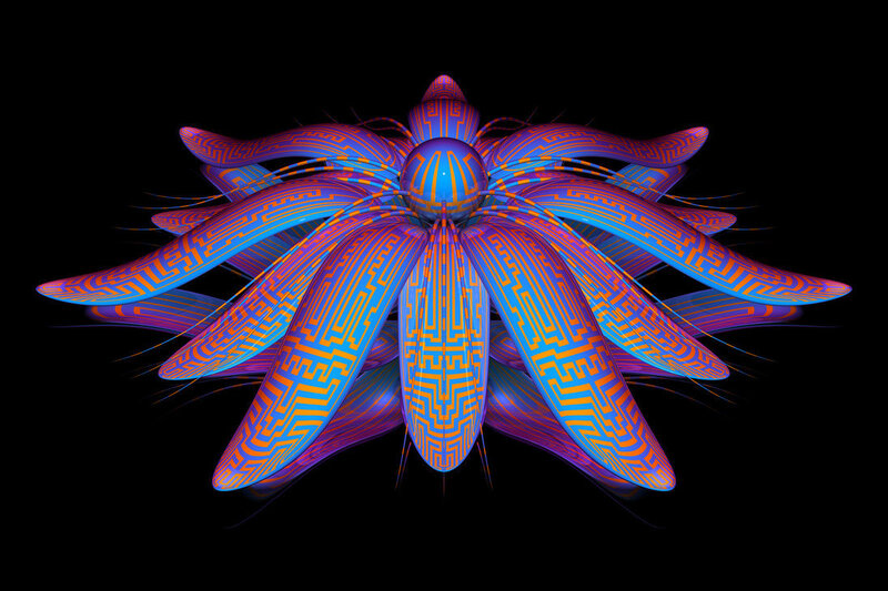 Circuit-board Flower