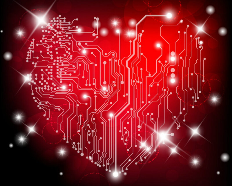 Circuit Board Heart