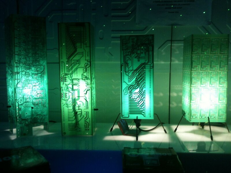 Circuit Board Lamps