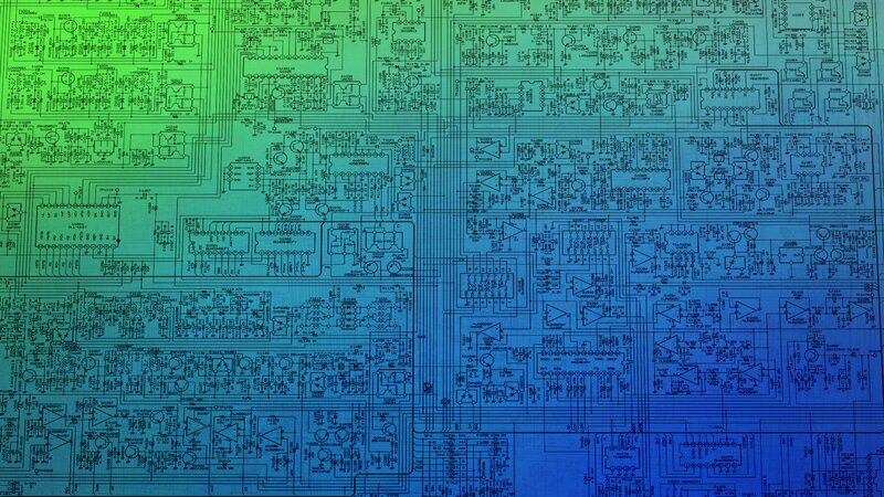 Circuit Board Schematic — Green