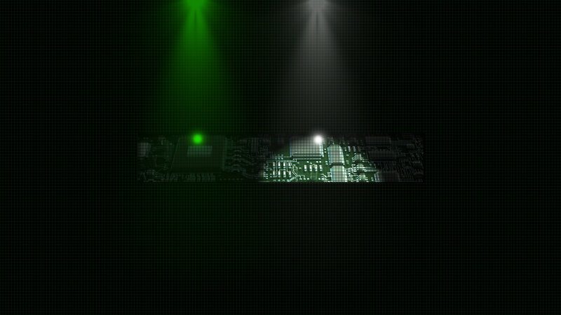 Circuit Board under Lights