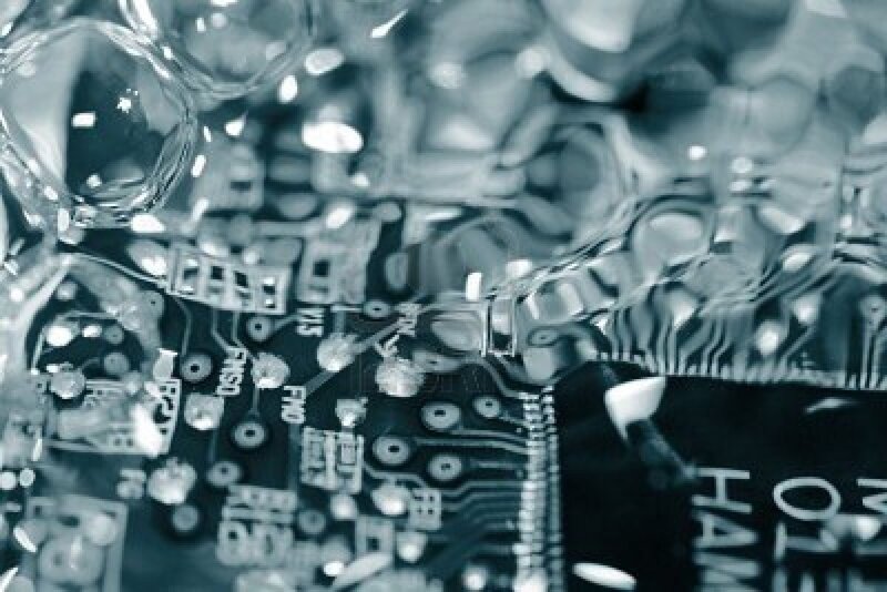 Circuit Board under Liquid