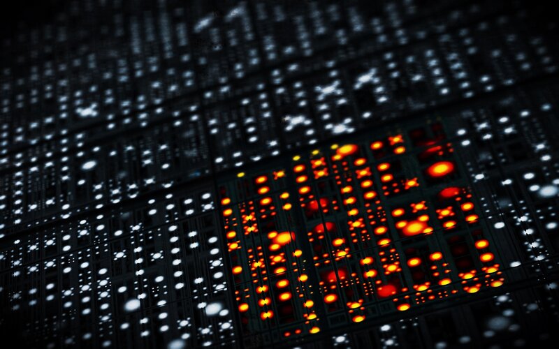 Circuit Board with Lights