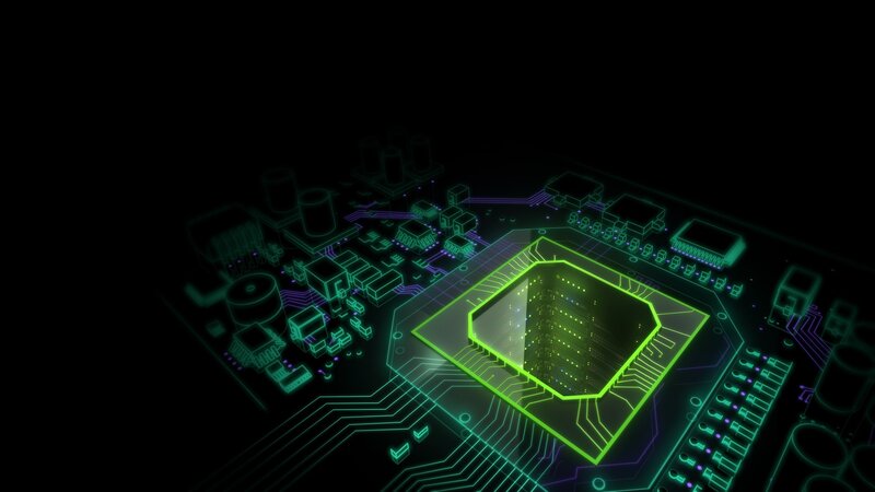 Circuit Board with Processor