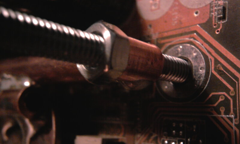 circuit board with screw