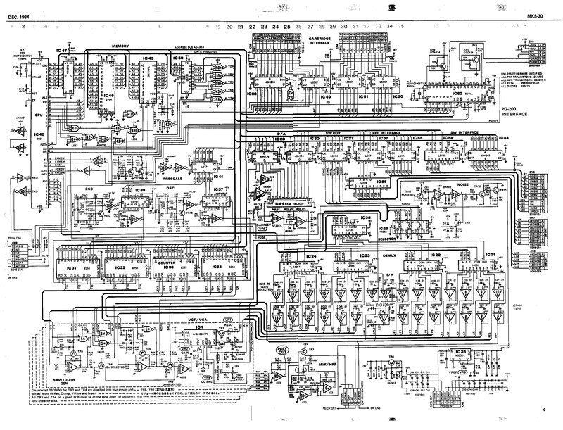Circuit diagram for MKS-30