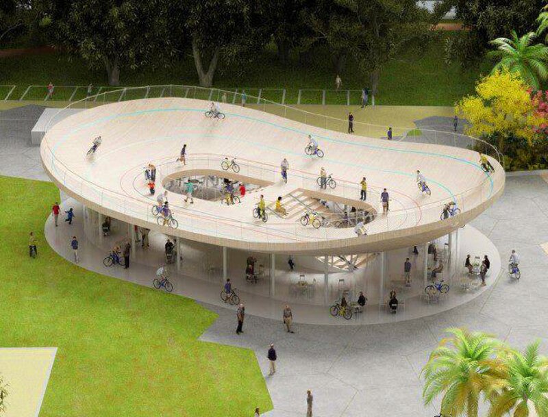 Circular Bike Track