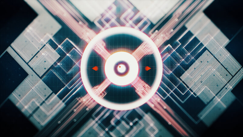 Circular Circuit Design — White