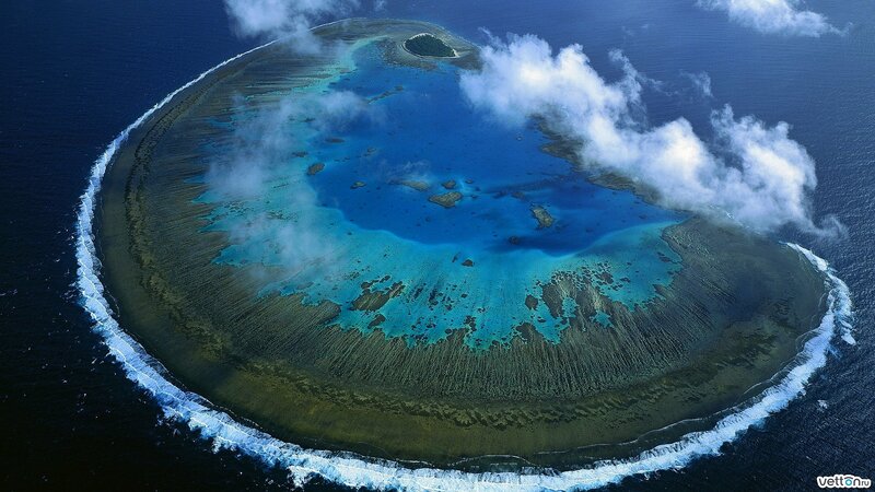 Circular Coral Atoll