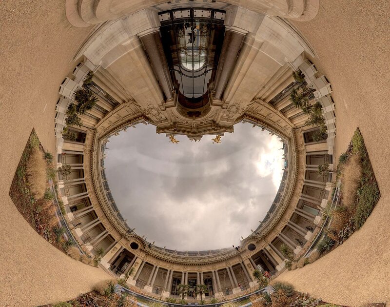 Circular Courtyard View