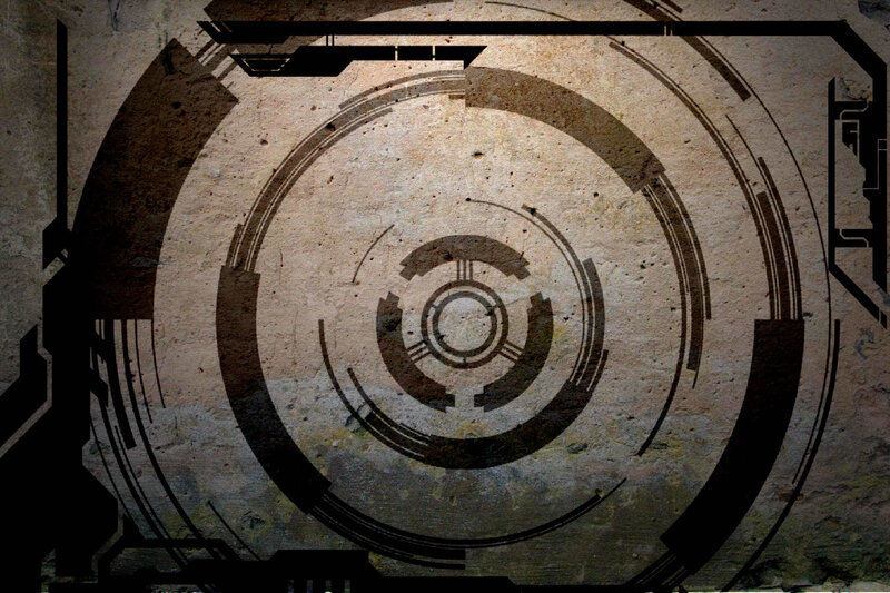 circular digital interface design