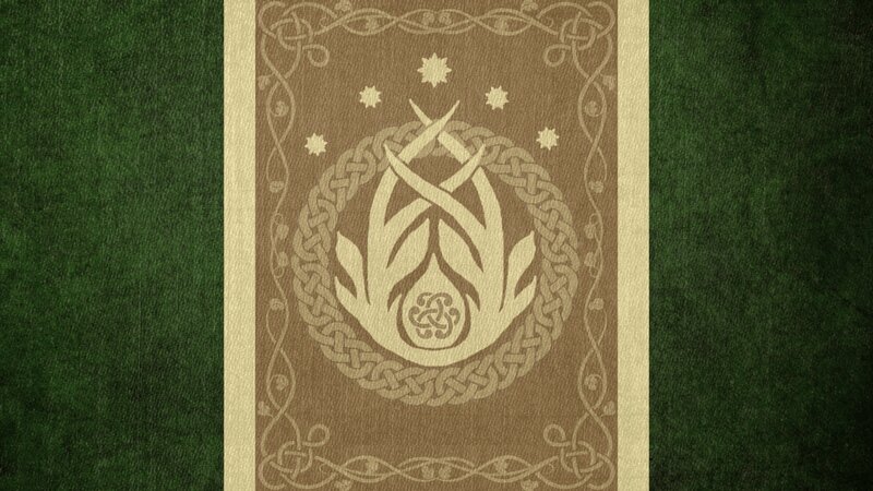 Circular Emblem on Card