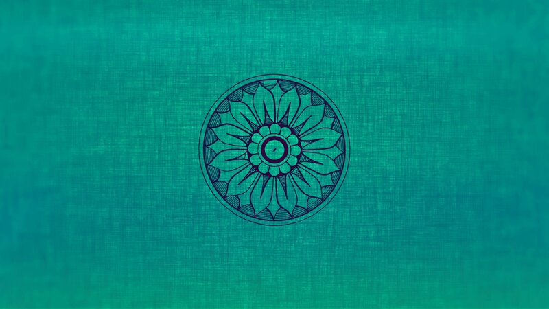 Circular Floral Mandala