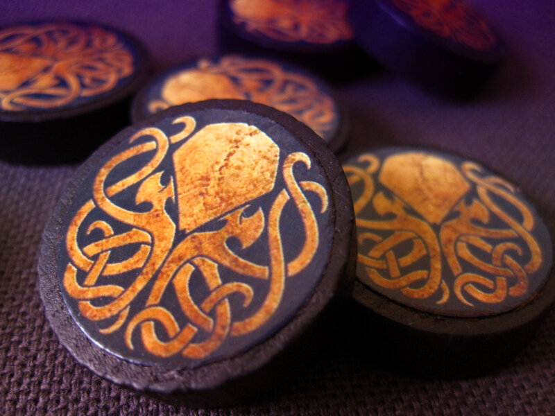 Circular Game Tokens