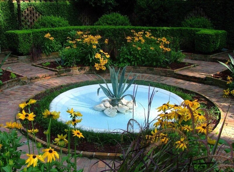 Circular Garden Fountain