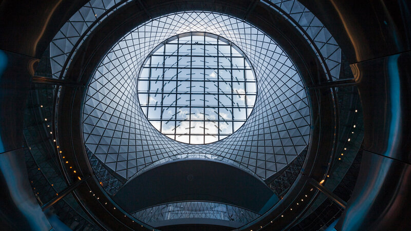 Circular Glass Atrium