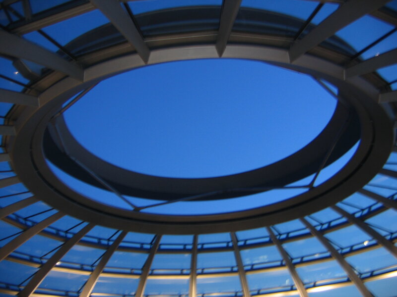 Circular Glass Ceiling