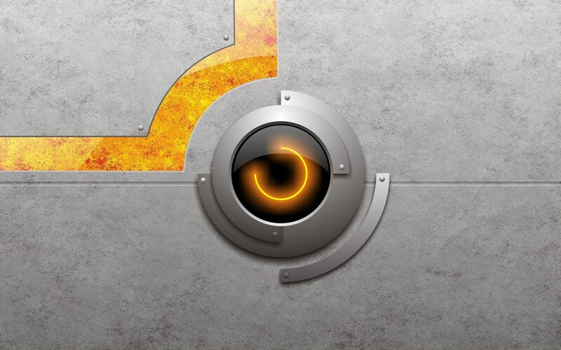 Circular Glowing Interface