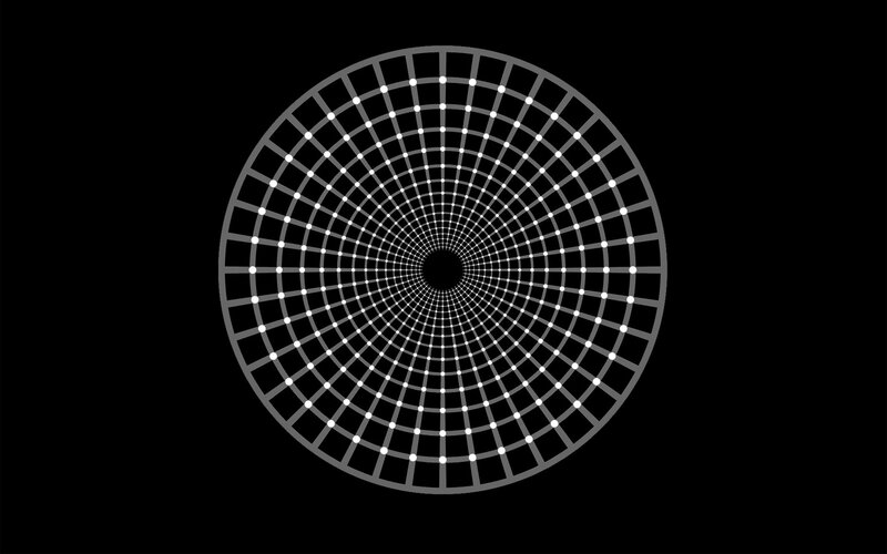 Circular Grid Pattern