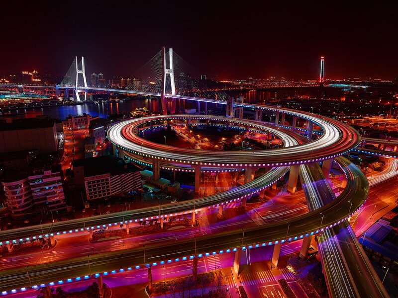 Circular Highway Interchange