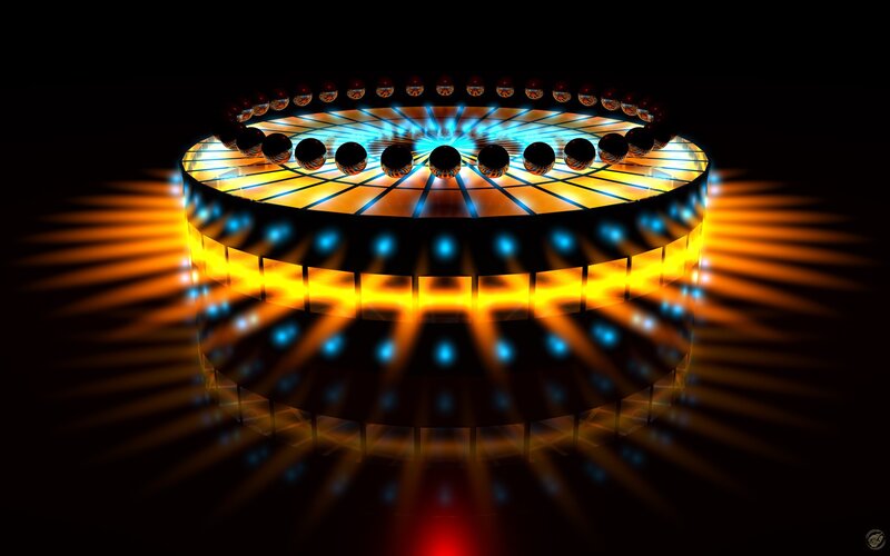 Circular Light Structure