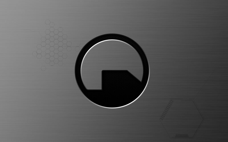 Circular Logo on Metal