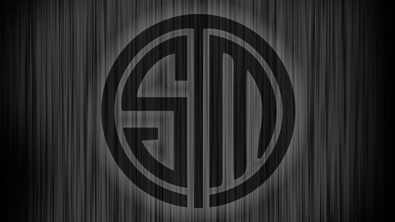 Circular Logo on Textured Background — Black