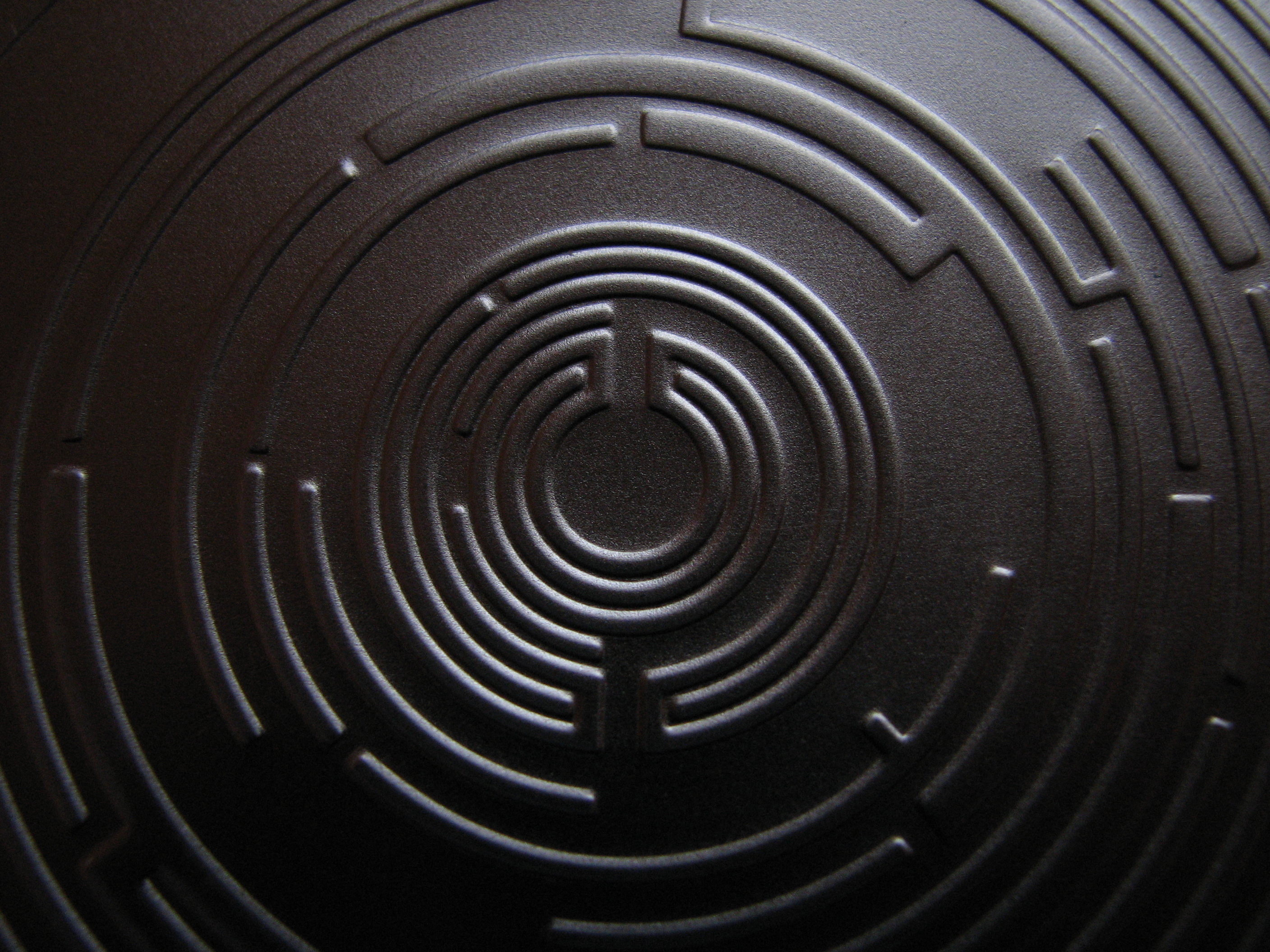 circular maze pattern