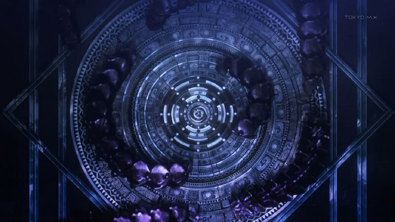 Circular Mechanical Structure — Blue