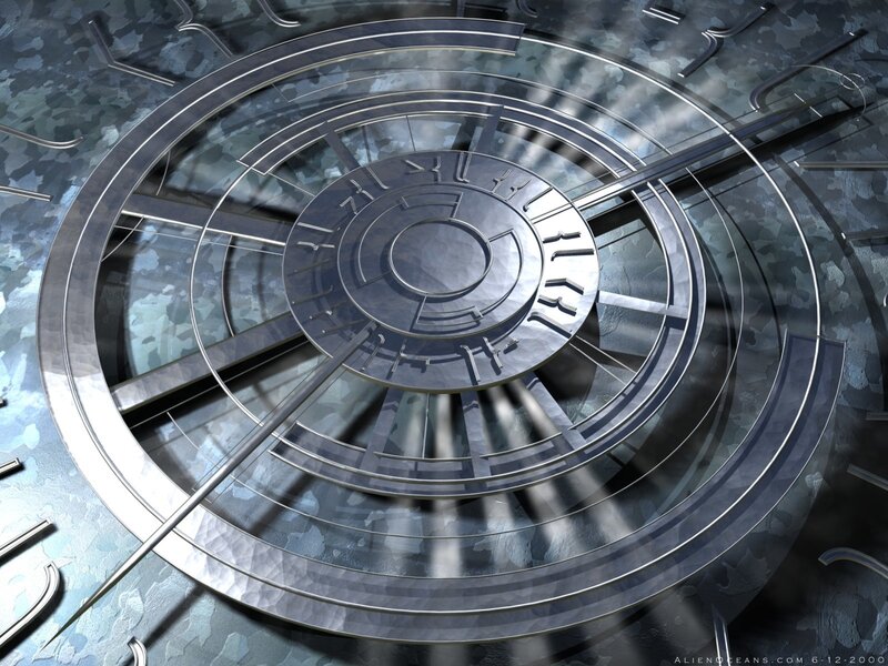 circular metal mechanism