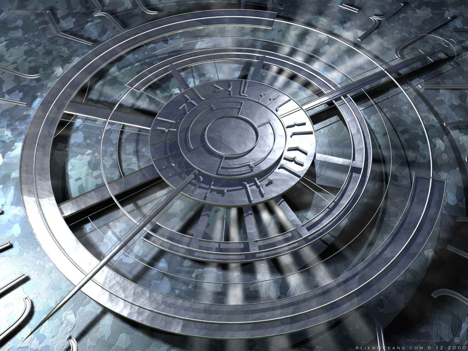 circular metal mechanism