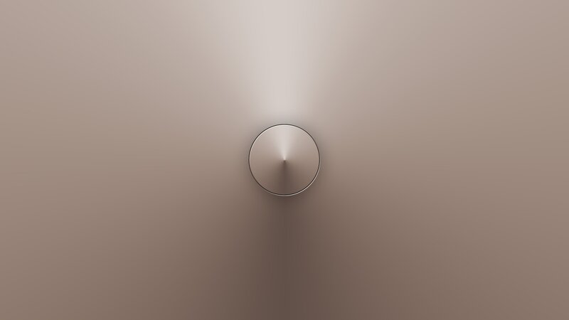 Circular Metallic Object