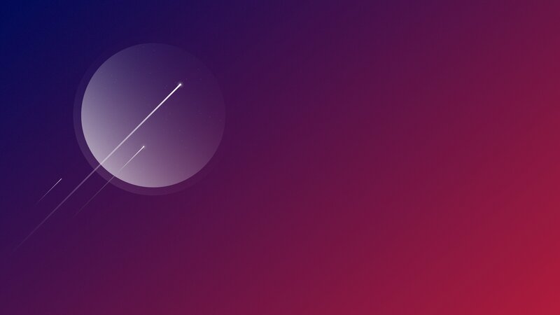 Circular Object with Light Streaks