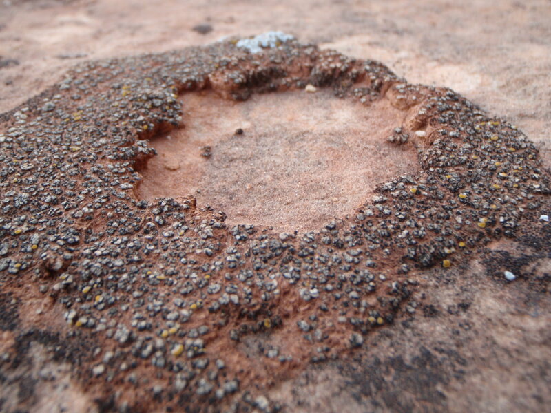 circular rock formation